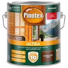 PINOTEX ULTRA NW антисептик тиксотропный, УФ защита, орех (2,7л/3л)