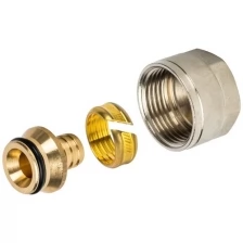 Евроконус STOUT 16х2,2x1/2" для труб из сшитого полиэтилена 1 шт