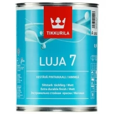 Краска акрилатная Luja 7 (Луя 7) TIKKURILA 0,9л бесцветный (база С)