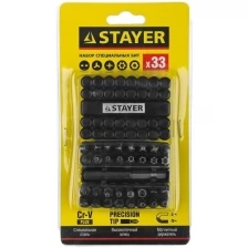 Набор бит Stayer Master 33шт 26084-H33