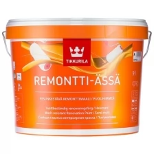 Краска акрилатная Remontti-Ässä (Ремонти-Ясся) TIKKURILA 0,9л бесцветный (база С)