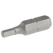 Бита HEX H3х25мм 1/4" S2 JTC JTC-1152503