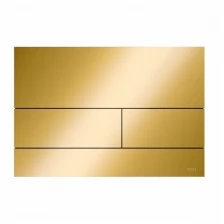 Tece Клавиша смыва Tece Square II 9240839 для унитаза PVD Polished Gold Optic