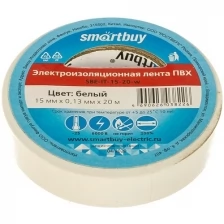 Изолента Smartbuy Изолента ПВХ чёрная 15x0.13 мм, 20 м