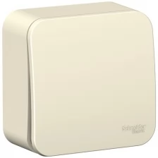 Выключатель SCHNEIDER ELECTRIC BLANCA 1-клавишный (cх.1), 6А, 250В, молочный