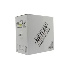 Кабель UTP Netlan EC-UU004-5E-PE-BK, бухта 305 метров