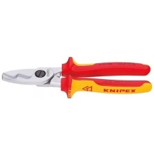 Ножницы для резки кабелей с двойными режущими кромками KNIPEX KN-9516200