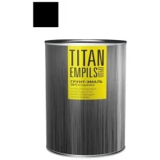 Грунт-эмаль по ржавчине Ореол Titan 0,9л, RAL9005 черный