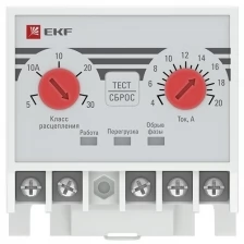 Реле защиты двигателя MPR 20А EKF PROxima mpr-20