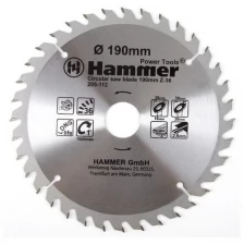 Диск пил. Hammer Flex CSB WD 190х30/20мм 36Т дерево 205-112