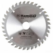 Диск пильный по ламинату 130х20/16х36, CSB PL, 205-201, Hammer Flex, 30672