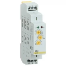 Реле времени многофункц. ORT 1 контакт 230В AC IEK ORT-M1-AC230V (1 шт.)