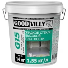 Жидкое стекло строительное Good Villy, 14 кг