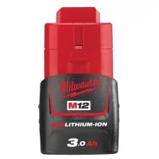 Аккумулятор M12 B3 (Li-Ion3Ач) Milwaukee 4932451388