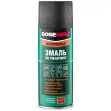 Эмаль Donewell Молотковая По Ржавчине Серебристо-Черная Donewell Donewell Dw3013 DONEWELL арт. DW301