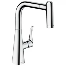 Смеситель для кухни Hansgrohe Metris M71 73800000 Хром