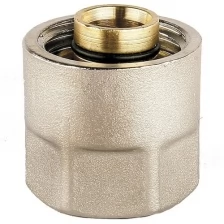 GENERAL FITTINGS 1/2", никелированная латунь, соединитель для металлопластиковых труб 51047-1/2-16