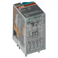 Реле CR-M110DC4 110B DC 4ПК (6A) | код. 1SVR405613R8000 | ABB ( 1шт. )