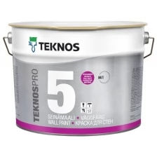 Краска для интерьеров TEKNOSPRO 5 база 1, 9 л